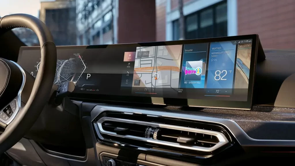 2025 BMW X3 Interior Image touchscreen