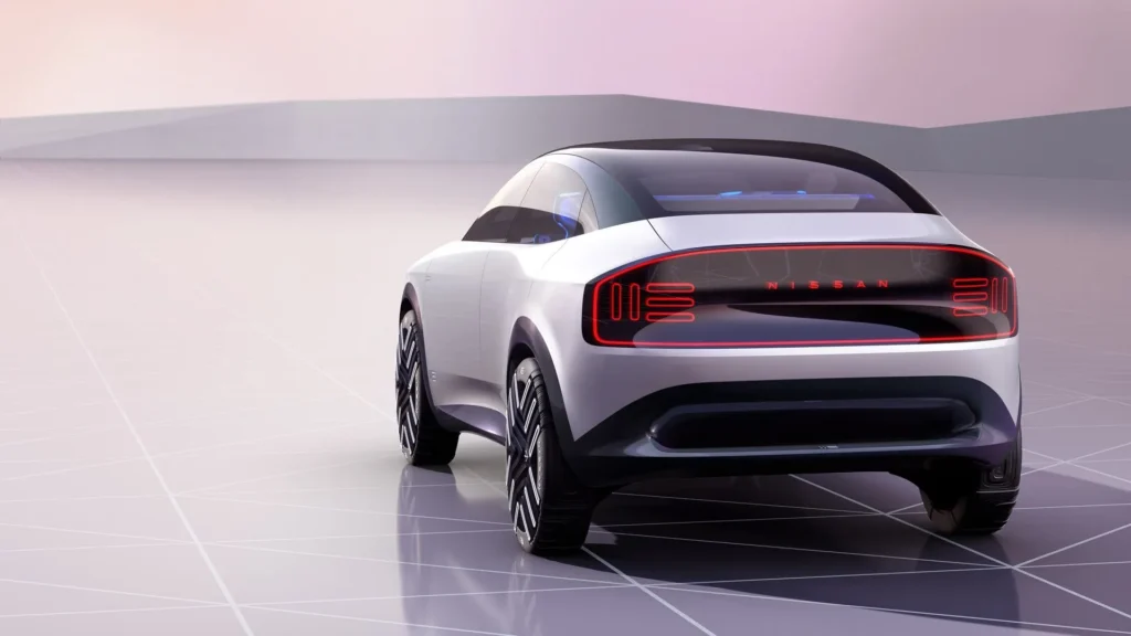 2025 Nissan Leaf rendering image