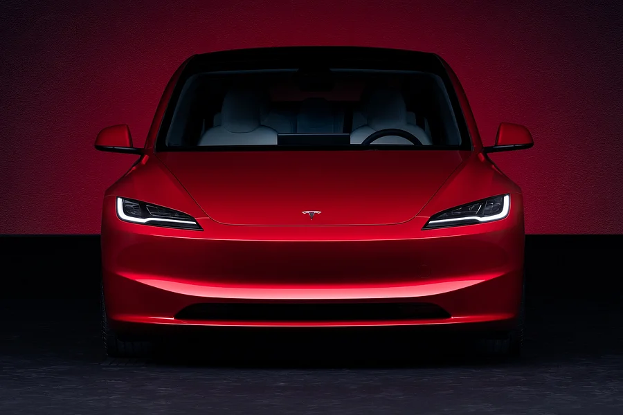 New 2024 Tesla Model 3 front view