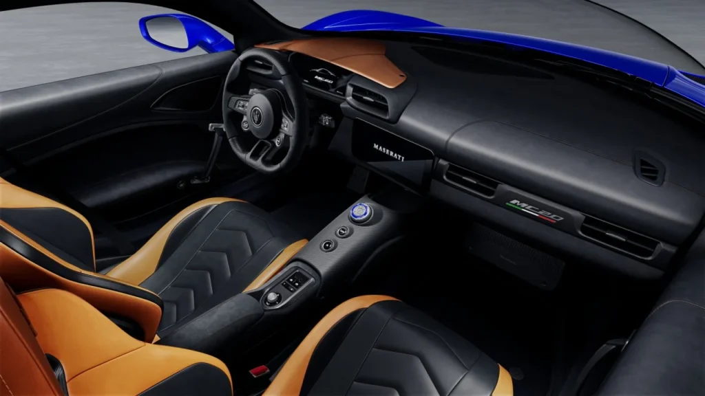 2025 Maserati MC20 Interior